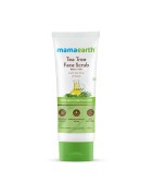 Mamaearth Tea Tree Face Scrub With Tea Tree & Neem, 100g For Skin Purification